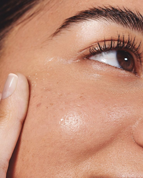 Close-up skincare result